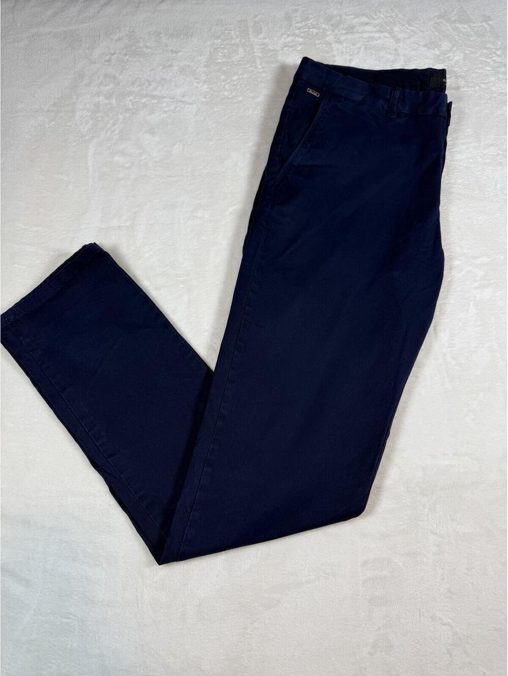 Scotch & Soda Men's Navy Trousers W33 L32
